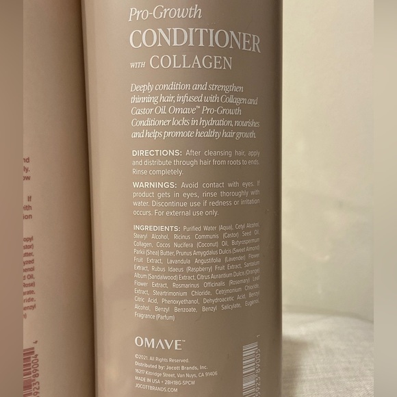 Omave Hair Omave Luxury Haircare Progrowth Shampoo Conditioner With